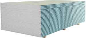 Гипсокартон KNAUF влагостойкий 12,5х1200х3000 мм. РБ.