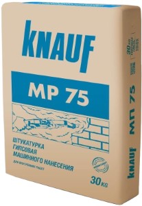 Гипсовая штукатурка машинного нанесения КНАУФ МП 75. 30 кг. РБ.