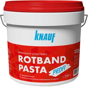 Шпатлевка KNAUF Ротбанд-Паста PROFI. РФ. 18кг.