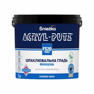 Acryl-Putz финиш. Польша, Sniezka. 5кг.