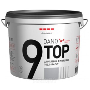 Финишная шпатлевка DANO TOP 9 Danogips. 10 л. РФ.