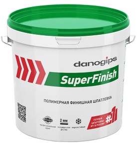 Финишная шпатлевка Danogips. РФ. 24 кг.