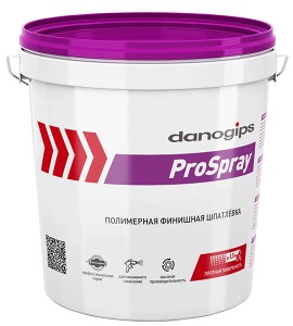 Финишная шпатлевка Danogips ProSpray. РФ. 25 кг.