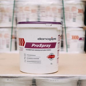 Финишная шпатлевка Danogips ProSpray. РФ. 25 кг.