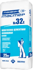 Тайфун-мастер 32е. РБ. Фасадная. Белая. 25кг.
