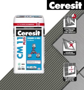 Ceresit CM11 Plus. Клей для плитки. РБ. 25 кг.