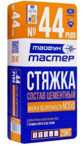 ТАЙФУН-МАСТЕР 44 PLUS. Стяжка М350. РБ. 25кг.