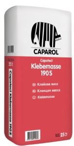Caparol Capatect 190 S. Для приклеивания утеплителя. РБ. 25кг.