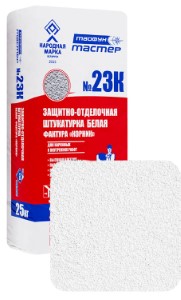 Тайфун Мастер №23К-2 Корник. РБ. Зерно 1,5 мм. Белая. 25 кг.
