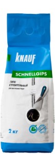 Гипс строительный KNAUF-Шнельгипс. 2 кг. РФ.