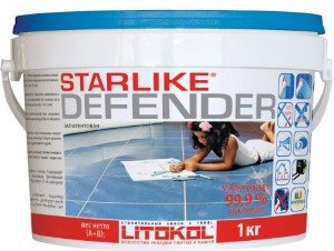 Эпоксидная фуга Litokol Starlike DEFENDER C.420 Moka. 1 кг. РФ.