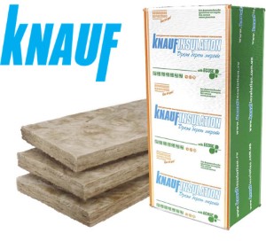 KNAUF insulation 037 Тепло, РФ. В плитах. Толщина 100 мм. В пачке 9,15 м.кв.