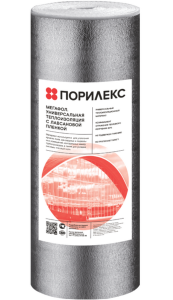 Порилекс. Универсальная тепло-ия. Толщина 10 мм. РФ. Цена за м².