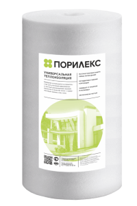 Теплоизоляция Порилекс НПЭ (Подложка). Толщина 5 мм. Цена за м.п. РФ.