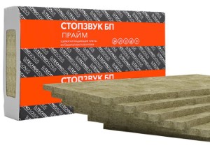 Плита шумопогл. СтопЗвук БП Прайм 27 мм. В пачке 4,8 м.кв. РФ.