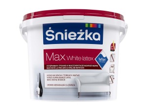 Sniezka MAX. Интерьерная. Польша. 1 литр.
