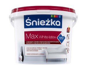 Sniezka MAX. Интерьерная. Польша. 3 литра.