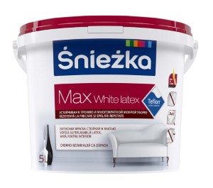 Sniezka MAX. Интерьерная. Польша. 5 литров.