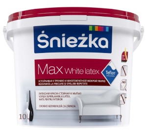 Sniezka MAX. Интерьерная. Польша. 10 литров.
