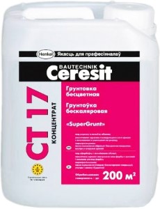 Ceresit CT-17. РБ. Бесцветная (белая).  5л.