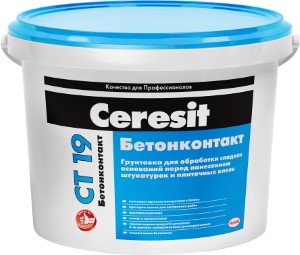 Сeresit CT-19. РБ. Бетонконтакт. 10л.