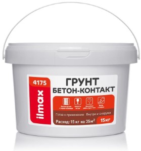 Грунт бетонконтакт ilmax 4175 (аналог ceresit ct-19). РБ. 15кг.