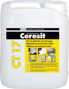 Ceresit CT-17. РБ. Глубоко-проникающая (желтая). 5л.
