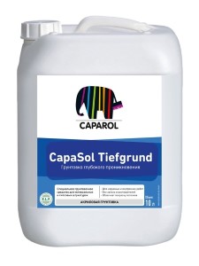 Грунтовка глубокого проникновения Caparol CapaSol Tiefgrund. РБ. 10л.