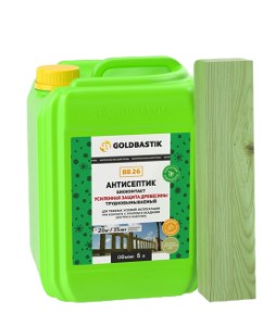 Антисептик для дерева Биоконтакт Goldbastik BB 26. 5 л. РБ.