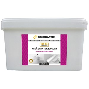 Клей Goldbastik BF 04 для стеклохолста. 5 л. РБ.