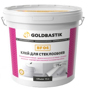 Клей Goldbastik BF 04 для стеклохолста. 15л. РБ.