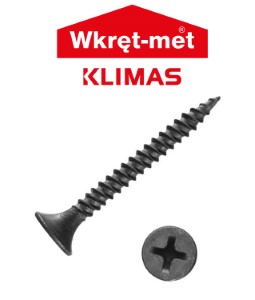 Cаморез Klimas KSGM 3,5*25. По металлу. 1000 шт. Польша.