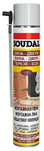 Пена Soudal с трубочкой 750 мл. Бельгия.