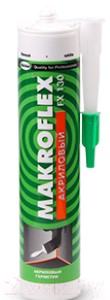 Герметик акриловый белый Makroflex FX130. 290 мл. Эстония.