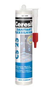 Герметик силиконовый Ceresit CS 25. 280 мл. Антрацит №13. РБ.