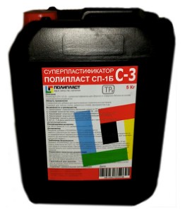 Суперпластификатор Полипласт СП-1Б (С-3). 5л. РБ.