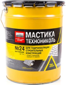 Мастика гидроизоляционная Технониколь №24. 20 кг. РБ.