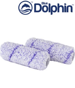 Валик малярный Blue Dolphin Killer mini х 2 шт. Длина 10 см. Ворс 9 мм. Польша.