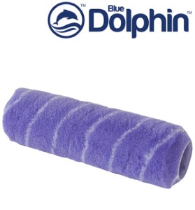 Валик малярный Blue Dolphin Spinner. Длина 24,5 см. Ворс 9 мм. Польша.