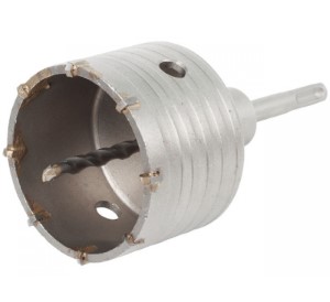 Коронка полая по бетону SDS-plus d82 мм Gepard. Китай.