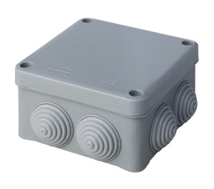 Коробка распределительная наружная IP55, 100х100х50 мм. РФ.