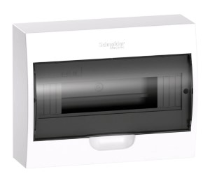 Бокс пластиковый навесн. Schneider Electric Easy9 Box. 1ряд/8мод. РФ.