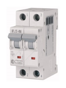 Автоматический выключатель EATON HL-C63/2. Сербия.
