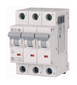 Автоматический выключатель EATON HL-C25/3. Сербия.