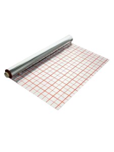 Фольга для теплого пола Aquer. Рулон 50 м.п. Ширина 1,05 м. Польша.