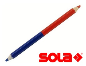 Карандаш разметочный 17 см SOLA RBB 17 (красно-синий). Румыния.