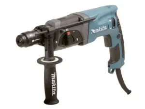 Перфоратор MAKITA HR 2470 FT в чем. (780 Вт, 2.7 Дж, 3 реж., патрон SDS-plus, быстросъемн., БЗП в комплекте, вес 2.8 кг) (HR2470FT)