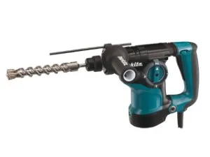 Перфоратор MAKITA HR 2811 F в чем. (800 Вт, 2.8 Дж, 3 реж., патрон SDS-plus, вес 3.3 кг, подсветка) (HR2811F)