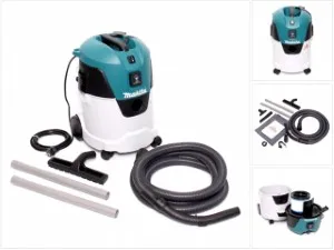 Пылесос MAKITA VC 2512 L (1000 Вт, 25 л, класс: L, самоочистка: полуавтомат) (VC2512L)