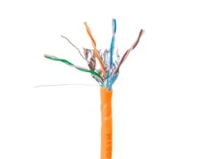 Кабель витая пара F/UTP Cat5E 4х2х24AWG (0.51мм) 305м, CCA, внутр. (ПВХ) Юпитер (ЮПИТЕР) (JP3012)